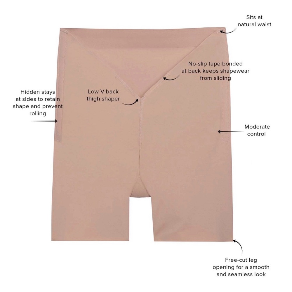 NWT Wacoal Shape Revelation Hourglass Thigh Shaper - Picture 5 of 10